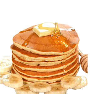 Recette de crêpes Farine prémélangée Home Breakfast Pancake Fruit Egg Vegetable Cake Multigrain Premix Powder Wholesale Bag - Product Image 1