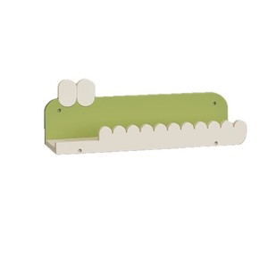 Estantería de pared con diseño de gatito, rectangular, para niños, fácil de limpiar, de 4 niveles, para la habitación infantil. - Product Image 2