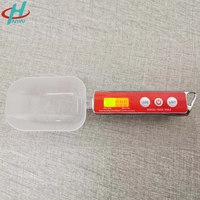 Cuillère-balance de cuisine électronique numérique à double plage en acier inoxydable 1 kg 100 g/0,01 g-500 g/0,1 g