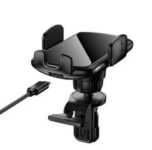 15w voiture parfum Voix <span class=keywords><strong>D</strong></span>'émission Intelligent Sans Fil De Type C Chargeur commande Vocale <span class=keywords><strong>Qi</strong></span> chargeur sans fil de voiture - Product Image 5