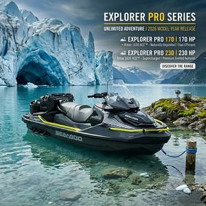 Moto Acuática BRP <span class=keywords><strong>Sea</strong></span>-<span class=keywords><strong>Doo</strong></span> <span class=keywords><strong>Explorer</strong></span> Pro 230 y <span class=keywords><strong>Explorer</strong></span> Pro 170 para 1 a 3 Pasajeros, Ideal para Exploración, Turismo y Viajes Acuáticos Extendidos - Product Image 1