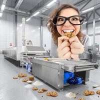 Ligne de production de biscuits et de gâteaux automatiques 2026 pour boulangeries en Inde
