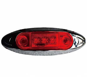 หลอดไฟ Led 12V & 24V แบบขายส่ง,ไฟเครื่องหมายด้านข้างสำหรับรถบรรทุกโคมไฟจัดตำแหน่งให้สว่าง - Product Image 3