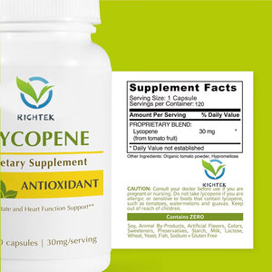 Odm OEM nhãn hiệu riêng Hot Bán 100% hữu cơ tự nhiên <span class=keywords><strong>Lycopene</strong></span> viên nang <span class=keywords><strong>Lycopene</strong></span> cà chua Softgel viên nang tốt foranti-lão hóa - Product Image 4
