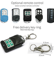 Récepteur sans fil 433 MHz pour moteur de volet roulant, interrupteur de télécommande, gestion à distance du contrôle d'accès, ouvre-porte de garage enroulable