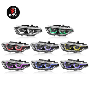 Faros Delanteros F30F35 para <span class=keywords><strong>BMW</strong></span> Serie 3 F80 13-18 320i 325i, Faros Delanteros LED Modificados Drl, Conjunto de Faros Delanteros, Accesorios para Automóviles - Product Image 2