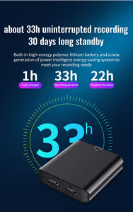 Enregistrement Audio Intelligent <span class=keywords><strong>Mini</strong></span> Enregistreur Vocal Magnétique USB C Dictaphone Dispositif Activé par la Voix Magnétophone - Product Image 6