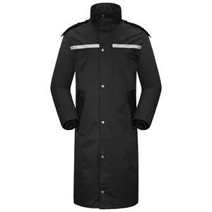 Chubasquero iCreek, impermeable, chaqueta de lluvia larga, ropa de lluvia ligera, reflectante con capucha empacable para hombres, mujeres y adultos