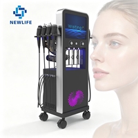 Appareil de beauté facial professionnel vertical 10 en 1, appareil de soin de la peau, nettoyage en profondeur, lifting, hydratation, équipement pour salon de beauté
