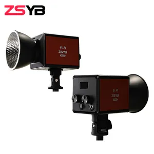 ZSYB yüksek lümen APP uzaktan kumanda CRI97 taşınabilir Youtube Tiktok ateş 80watt Led fotoğraf dolgu ışığı