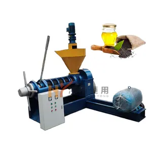 효율적인 스크류 콜드 프레스 대두 식용유 만들기 기계/땅콩 해바라기 기름 프레스 기계