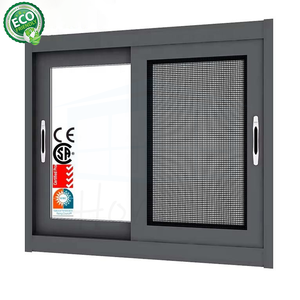 หน้าต่างบานเลื่อนอลูมิเนียมแบบไร้กรอบขนาดเล็ก 36 x 48 นิ้ว แบบสองบาน - Product Image 5