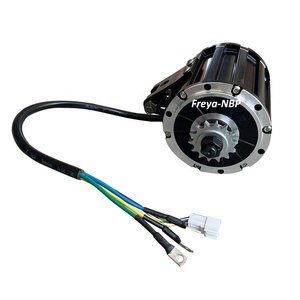 Moteur d'entraînement moyen QS 120 70H 2000W 72V avec boîte de vitesses pour moto électrique et ceinture de vélo <span class=keywords><strong>ou</strong></span> type de chaîne - Product Image 1