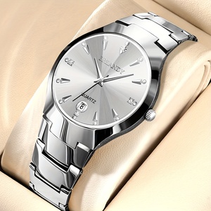 <span class=keywords><strong>Elegante</strong></span> <span class=keywords><strong>Orologio</strong></span> da Polso al Quarzo da <span class=keywords><strong>Uomo</strong></span> con Calendario, Stile Business, Regalo per Amici, Montres Pour Hommes - Product Image 2