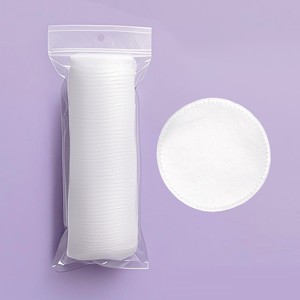 Almohadillas de Algodón Desechables OEM de 3 Capas para Desmaquillar el Rostro, Redondas y Cuadradas, con Relieve, para Limpieza Facial Diaria - Product Image 2