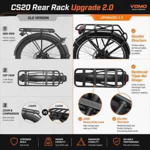 จักรยานไฟฟ้า City Bike ขนาด 27.5 นิ้ว มอเตอร์ไร้แปรงถ่าน 250W เกียร์ 7 สปีด โครงอะลูมิเนียม ระบบกันสะเทือนคู่ แบตเตอรี่ลิเธียม จักรยานไฟฟ้าสำหรับผู้หญิง - Product Image 6