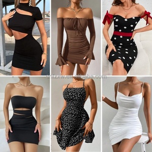 Nuevo Vestido de Encaje con Volantes para Mujer, Mangas Abullonadas, Vestido Elegante - Product Image 6