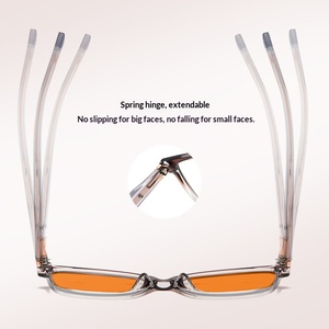 Gafas con Filtro Anti Luz Azul OEM, Gafas que Bloquean <span class=keywords><strong>la</strong></span> Luz Azul, <span class=keywords><strong>Lentes</strong></span> Rojas, Gafas de Lectura, Bloqueador de Luz Azul, Gafas Naranja - Product Image 3