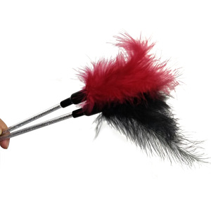 성인 섹스를위한 긴 유혹 깃털 간지럼 전희 깃털 작물 SM 제품 섹스 토이 - Product Image 4