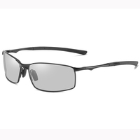 Lunettes de soleil métalliques élégantes de haute qualité, plusieurs couleurs de montures pour le cyclisme et les activités de plein air, lunettes de soleil tendance pour hommes 2025