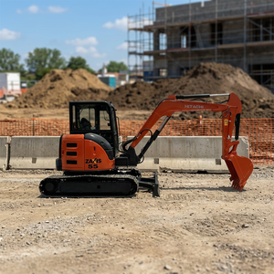 Excavatrice d'occasion Hitachi ZX55 avec lame de bulldozer, moteur Yanmar EDM-4TNV88, pour travaux de construction, CE EPA, d'origine Japon, ZX33 ZX50 ZX60 ZX65 - Product Image 1