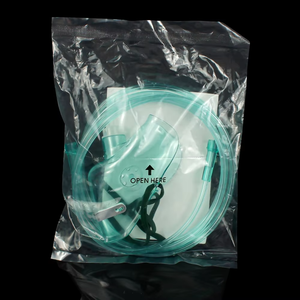 Venta directa de fábrica Máscara de oxígeno médica desechable Grado médico PVC Oxígeno Máscara de respiración para adultos Máscara de PVC para niños - Product Image 4