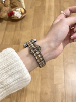 Bracelet de montre en tissu de laine pour Apple Watch, bracelet de montre fin, bracelet de montre mignon et tendance pour Apple Watch
