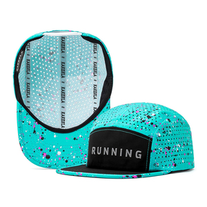 Casquette de baseball en PVC avec impression de peinture personnalisée en nylon SNAPBACK imperméable à l'eau pour extérieur - Product Image 3
