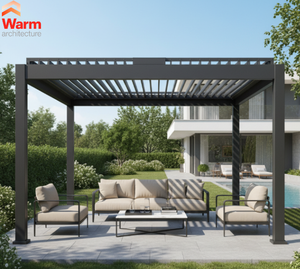<span class=keywords><strong>Mini</strong></span> jardin d'inspiration orientale, <span class=keywords><strong>pergola</strong></span> en aluminium s'adaptant aux jardinières surélevées ou aux bacs à herbes - Product Image 1