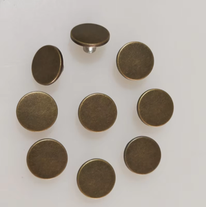 Factory Direct Wholesale Eco-Friendly Zinc Alloy <strong>Buttons</strong> Casual <strong>Plating</strong> <strong>for</strong> Jeans Shirts Clothing - Product Image 1