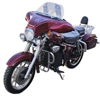 Moto électrique Cruise Retro Prince Style 72V 3000W 85 km/h 250 kg Portance 40-200 km Commuter Urbain