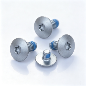 High Quality Carbon Steel Torx Large Pan Head Step Screw, Nylok Blue <b>Thread</b> <b>Lock</b> Patch Anti Loosing Fastener - Product Image 4