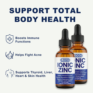 Gotas Líquidas de <span class=keywords><strong>Zinc</strong></span> Iónico, <span class=keywords><strong>Suplemento</strong></span> Dietético, 60 mL, Fórmula de Sulfato de <span class=keywords><strong>Zinc</strong></span> con Gotero para el Apoyo Inmunitario Diario - Product Image 3