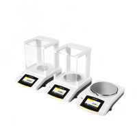 Balance analytique de haute précision Practum 124-1, 0,0001 g, laboratoire, 120 g, verre borosilicate haute résistance, calibration externe 0,1 mg