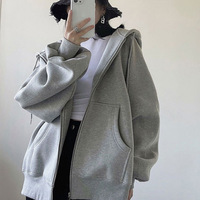 Fournisseur direct d'usine : Sweat à capuche style américain, imprimé intégral, style hip-hop, long et ample pour l'hiver