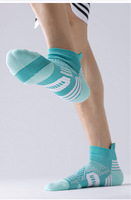 Chaussettes athlétiques respirantes unisexes, anti-friction, antidérapantes, pour la course à pied, la gym, la randonnée, les sports de plein air