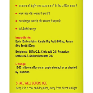 Jugo de Amla Baidyanath Karela Jamun Silvestre de Primera Calidad, Grado Alimenticio, Apoyo Natural para la Inmunidad, Proveedor Indio - Product Image 4