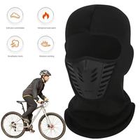 Masque de moto, masque thermique en polaire pour le visage, cagoule, masque de motard, coupe-vent d'hiver