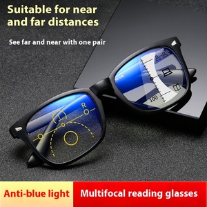 Kính mắt Khung kính đọc sách kính Eyewear quang khung màu xanh Chặn ánh sáng lunettes mắt đặt hàng trực tuyến kính khối - Product Image 4