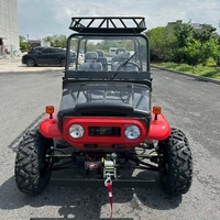 Mini Jeep Classique Personnalisable de Bonne Qualité, Véhicule Tout-Terrain Jeep à l'Apparence Personnalisable, Voiture Jeep de Club