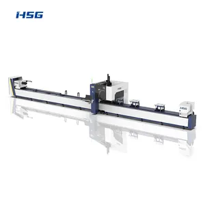 Equipement laser 3kW pour tuyaux Métaux 3000W Tube Laser Cutter HSG Metal Manufacturer