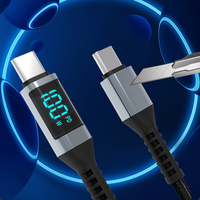 Câble de charge et de données USB Type C en cuivre à charge rapide, vente en gros, 5A 100W 10 PVC pour iPhone, sac Opp, Micro USB en nylon en option