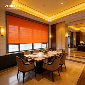 Venta Directa de Fábrica: Persianas Verticales Modernas Motorizadas con Cierre de Cremallera para Patio Exterior, Balcón y <span class=keywords><strong>Puerta</strong></span> de <span class=keywords><strong>Garaje</strong></span> - Product Image 2