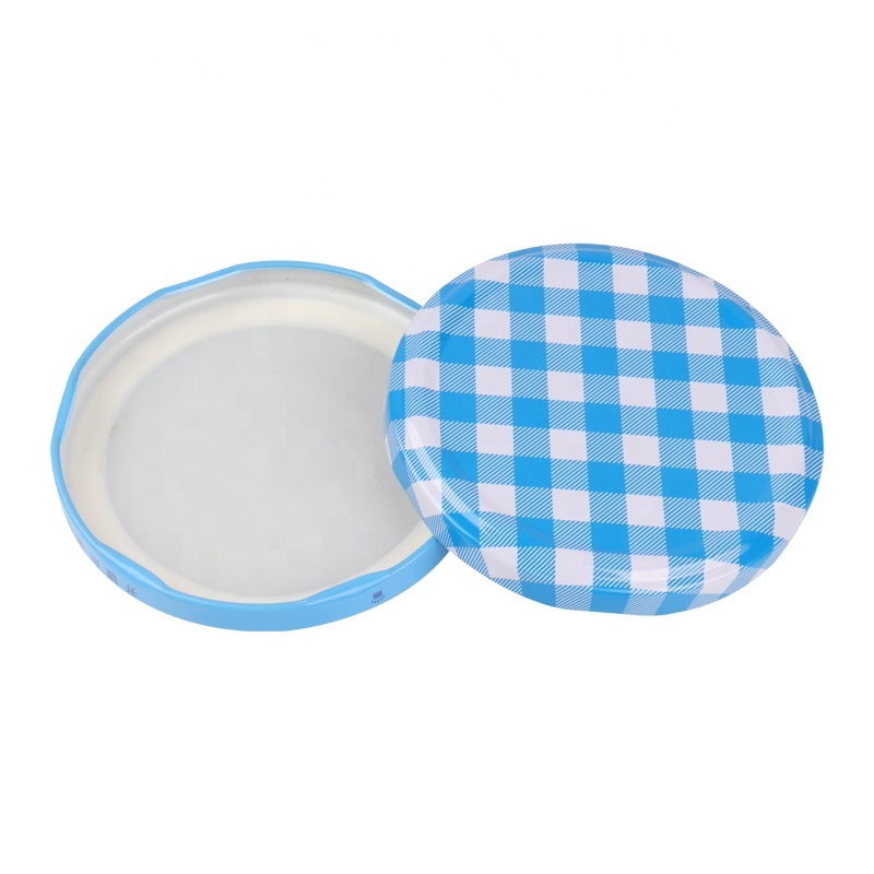 Round Colorful Twist off Lid Metal