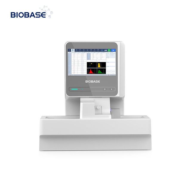 BIOBASE CBC 5-Part Auto Hematology Analyzer CBC test 70 Tests/hour Hematology Analyzer Red and White Platelet Cells Test