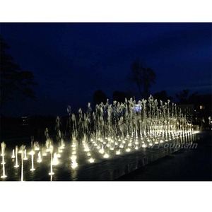 Fuente de Jardín OASE Jets para Exteriores, Equipo de Fuente con Agua Danzante, Luces RGB, Bomba Impermeable, Acero Inoxidable, Diseño Moderno - Product Image 1