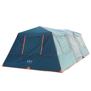 Tente de camping Egret Island 630*310*185, trois chambres, un salon, poteaux en aluminium automatiques, imperméable, protection solaire - Product Image 4