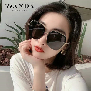 Vanda Sunglasses Women Gold <b>Frame</b> TAC Lens UV400 Polarized Summer Style - Product Image 1