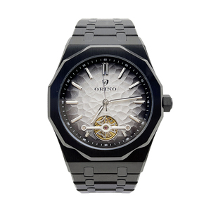 Boîtier de <span class=keywords><strong>montre</strong></span> en acier inoxydable, <span class=keywords><strong>bracelet</strong></span> pour mouvement mécanique, cristal saphir, <span class=keywords><strong>montre</strong></span> vintage de luxe pour <span class=keywords><strong>homme</strong></span>, 11 mm, étanche - Product Image 5