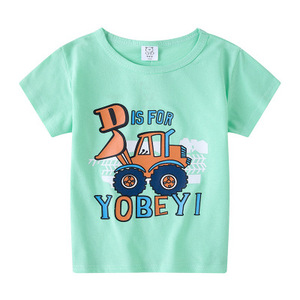 Nueva Llegada, Ropa para Niños Barata, Camiseta para Niños, Algodón, Manga Corta, Camiseta para Niños y Niñas - Product Image 2